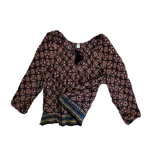 Women's Old Navy Boho Diamond Geometric Blouse